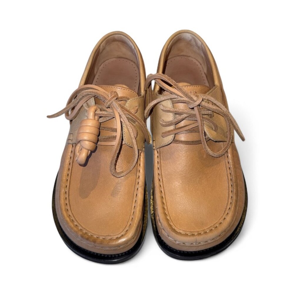 Loewe Leather Campo Loafers size 38